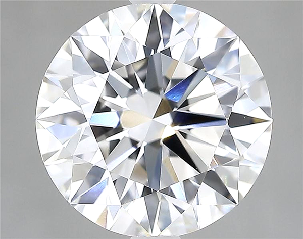 Lab-Grown 2.59 Carat Round Brilliant Diamond color D Clarity VVS1, precious stones, engagement diamonds