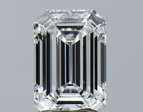 Lab-Grown 2.13 Carat Emerald Cut Diamond color E Clarity VS1 With GIA Certificate, precious stones, engagement diamonds
