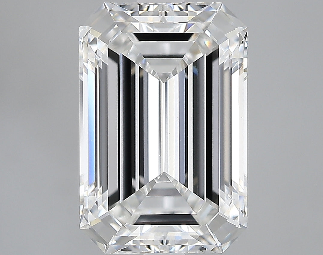 Lab-Grown 3.18 Carat Emerald Cut Diamond color E Clarity VVS2, precious stones, engagement diamonds