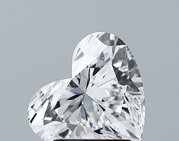 Lab-Grown 2.07 Carat Heart Shape Diamond color D Clarity VVS1 With GIA Certificate, precious stones, engagement diamonds