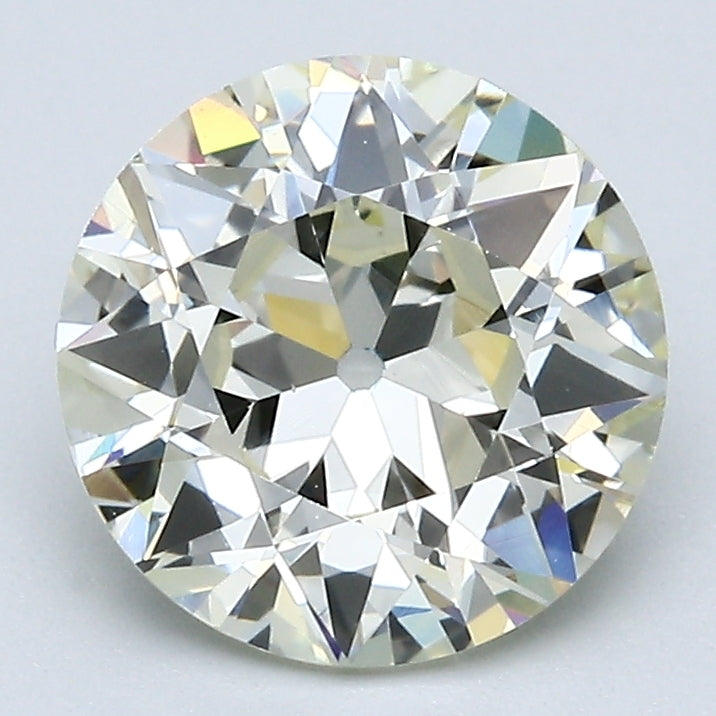 2.33 Carat Old European Cut Diamond color N Clarity VS1, natural diamonds, precious stones, engagement diamonds