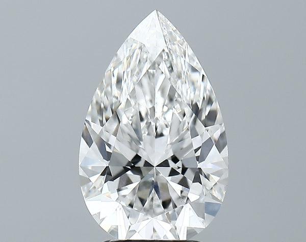 Lab-Grown 2.83 Carat Pear Shape Diamond color E Clarity VS1, precious stones, engagement diamonds