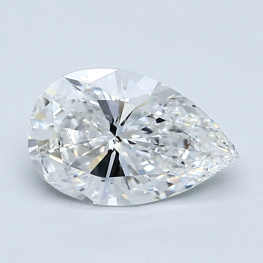 1.59 Carat Pear Shape Natural Mined Diamond E Color SI2 Clarity With GIA Certificate, natural diamonds, precious stones, engagement diamonds