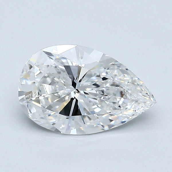 1.59 Carat Pear Shape Natural Mined Diamond E Color SI2 Clarity With GIA Certificate, natural diamonds, precious stones, engagement diamonds