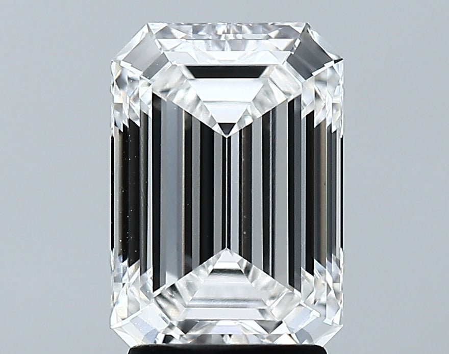 Lab-Grown 2.86 Carat Emerald Cut Diamond color E Clarity VS1 With GIA Certificate, precious stones, engagement diamonds