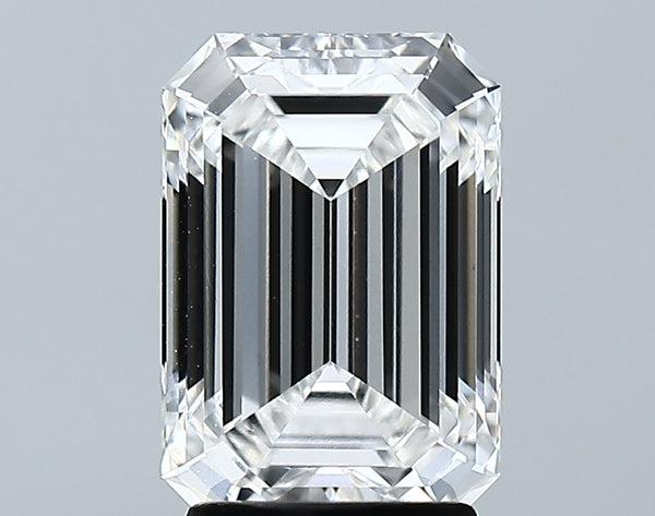 Lab-Grown 2.86 Carat Emerald Cut Diamond color E Clarity VS1 With GIA Certificate, precious stones, engagement diamonds