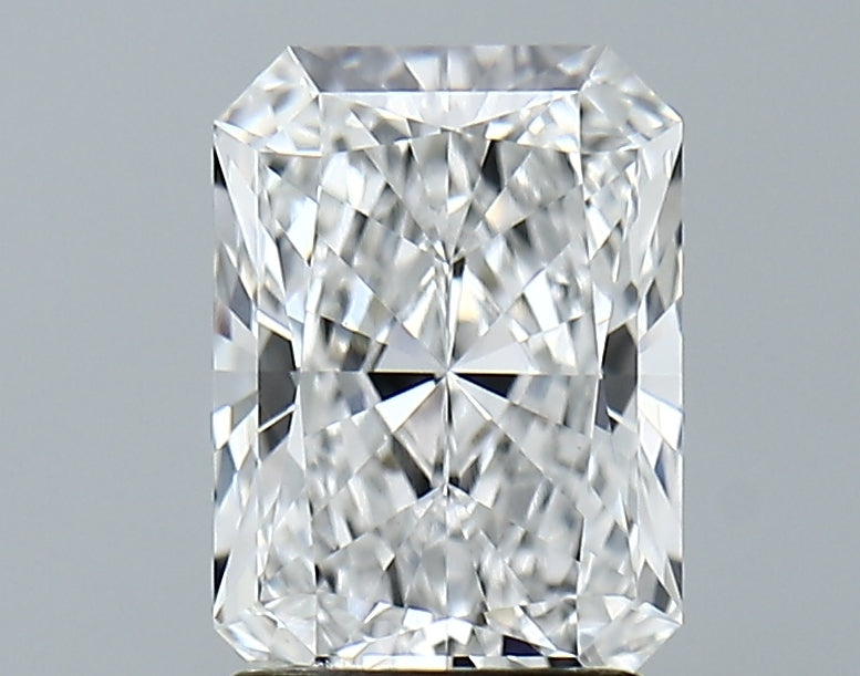 Lab-Grown 2.03 Carat Radiant Cut Diamond color E Clarity VVS2 With GIA Certificate, precious stones, engagement diamonds