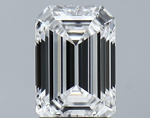 Lab-Grown 2.03 Carat Emerald Cut Diamond color D Clarity VVS2 With GIA Certificate, precious stones, engagement diamonds