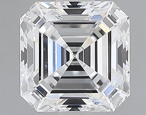 Lab-Grown 1.05 Carat Asscher Cut Diamond color D Clarity IF, precious stones, engagement diamonds