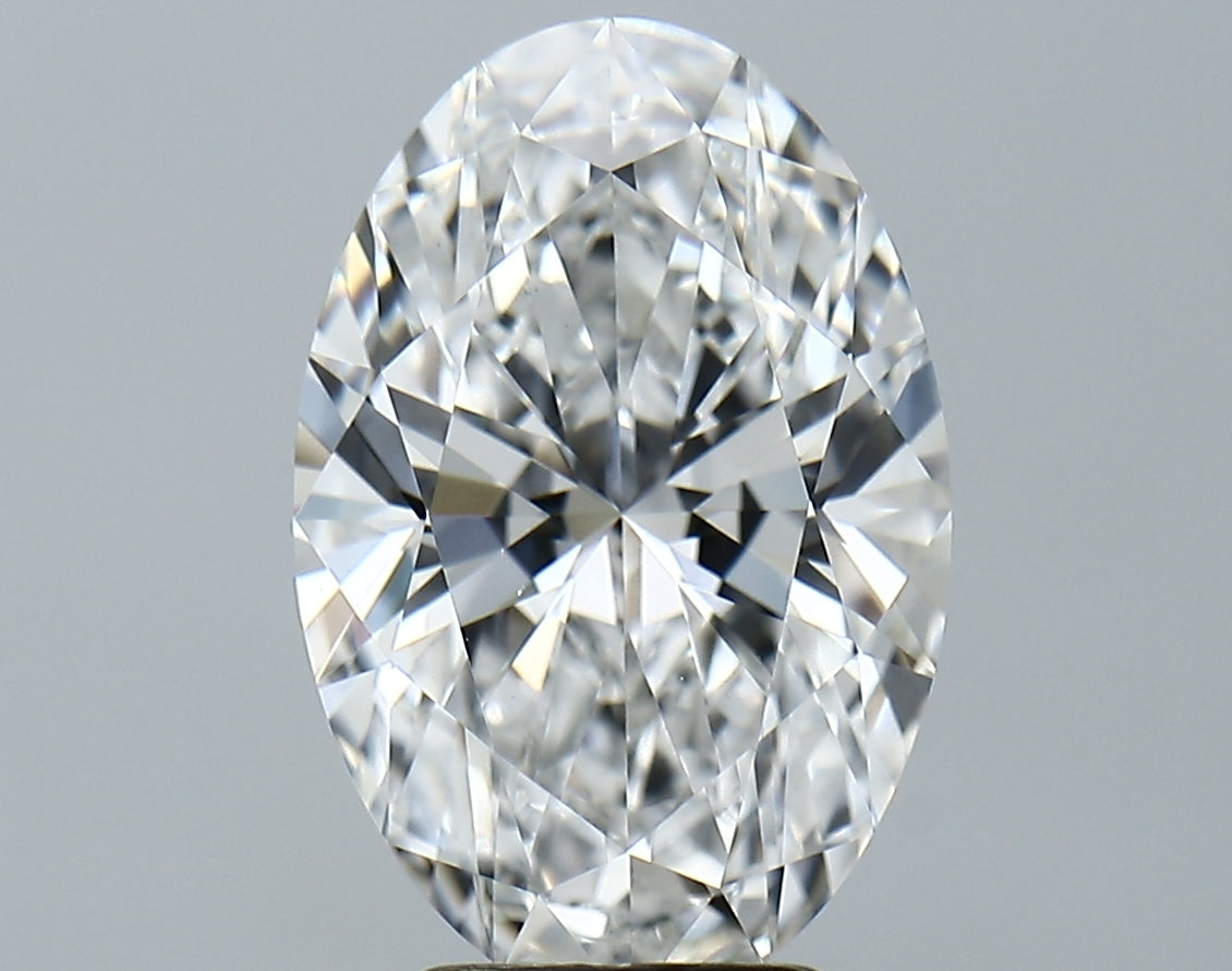Lab-Grown 4.31 Carat Oval Shape Diamond color E Clarity VS1, precious stones, engagement diamonds