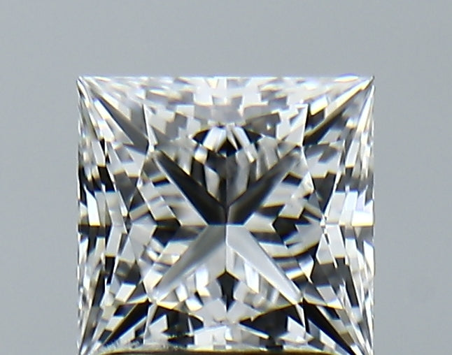 Lab-Grown 1.57 Carat Princess Cut Diamond color D Clarity VVS2, precious stones, engagement diamonds