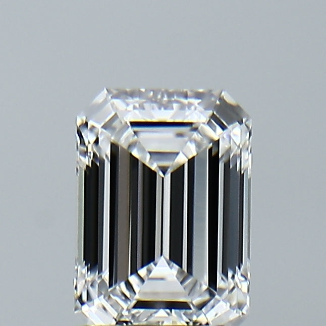 Lab-Grown 1.24 Carat Emerald Cut Diamond color D Clarity VVS2, precious stones, engagement diamonds