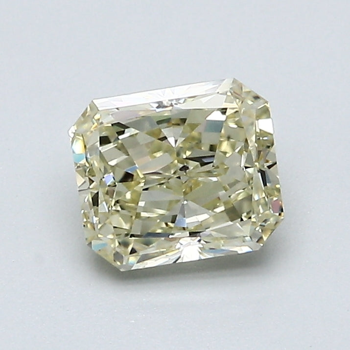 1.03 Carat Radiant Cut Natural Mined Diamond Fancy Light Brownish Yellow Color SI1 Clarity With GIA Certificate, natural diamonds, precious stones, engagement diamonds