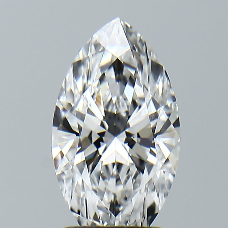 Lab-Grown 1.61 Carat Marquis Shape Diamond color D Clarity VVS2, precious stones, engagement diamonds