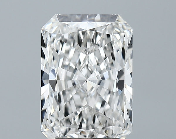 Lab-Grown 3.08 Carat Radiant Cut Diamond color E Clarity VVS2, precious stones, engagement diamonds