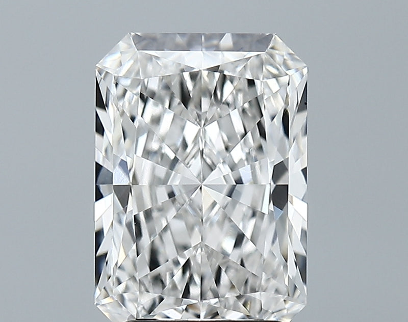 Lab-Grown 3.08 Carat Radiant Cut Diamond color E Clarity VVS2, precious stones, engagement diamonds