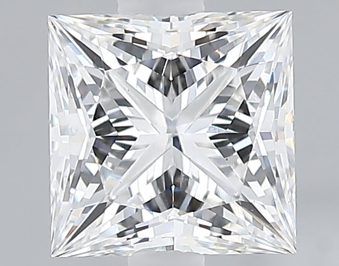 Lab-Grown 1.53 Carat Princess Cut Diamond color F Clarity VS2 With GIA Certificate, precious stones, engagement diamonds