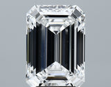 Lab-Grown 4.61 Carat Emerald Cut Diamond color E Clarity VVS2 With GIA Certificate, precious stones, engagement diamonds