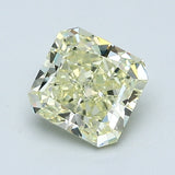 1.21 Carat Radiant Cut Diamond color Fancy Light  Yellow Clarity VS1, natural diamonds, precious stones, engagement diamonds