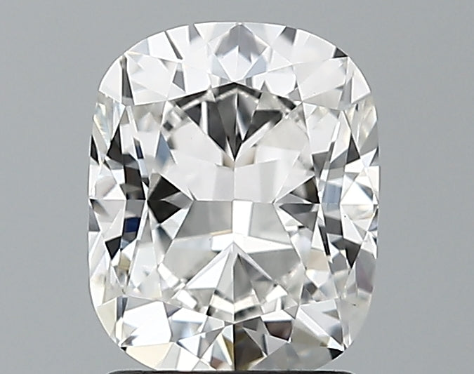 Lab-Grown 1.56 Carat Cushion Modified Brilliant Cut Diamond color G Clarity VS1 With GIA Certificate, precious stones, engagement diamonds