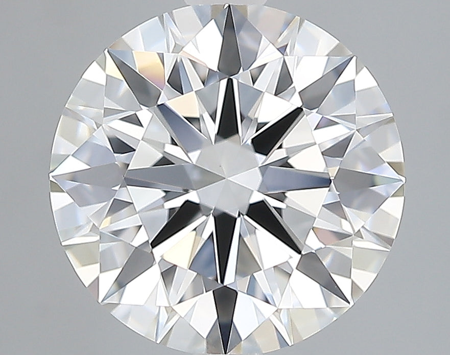 Lab-Grown 2.59 Carat Round Brilliant Diamond color E Clarity VVS1, precious stones, engagement diamonds