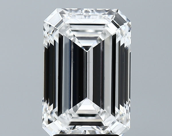 Lab-Grown 3.81 Carat Emerald Cut Diamond color E Clarity VS1 With GIA Certificate, precious stones, engagement diamonds