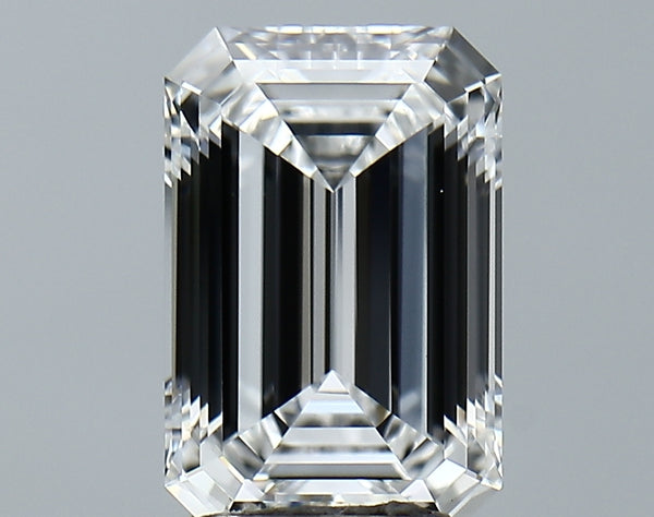 Lab-Grown 3.18 Carat Emerald Cut Diamond color E Clarity VVS2, precious stones, engagement diamonds