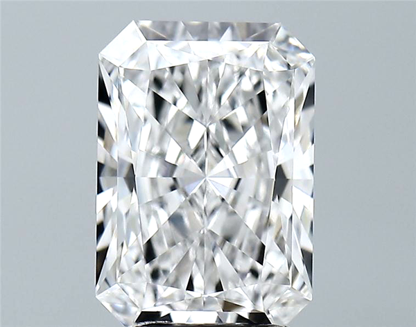 Lab-Grown 3.22 Carat Radiant Cut Diamond color E Clarity VVS2 With GIA Certificate, precious stones, engagement diamonds