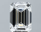 Lab-Grown 4.55 Carat Emerald Cut Diamond color D Clarity VS1 With GIA Certificate, precious stones, engagement diamonds