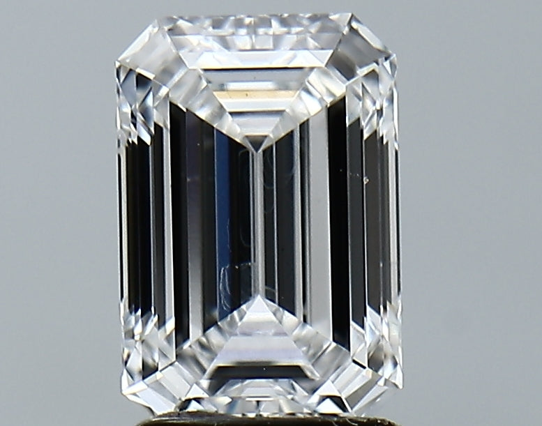 Lab-Grown 2.04 Carat Emerald Cut Diamond color D Clarity VS2 With GIA Certificate, precious stones, engagement diamonds
