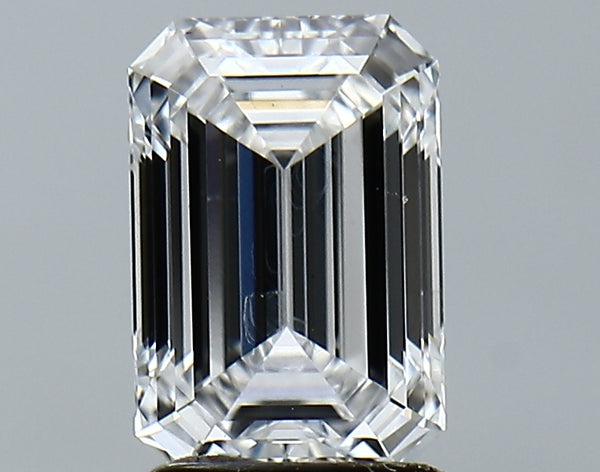Lab-Grown 2.04 Carat Emerald Cut Diamond color D Clarity VS2 With GIA Certificate, precious stones, engagement diamonds