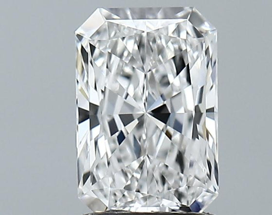 Lab-Grown 1.33 Carat Radiant Cut Diamond color E Clarity VVS2 With GIA Certificate, precious stones, engagement diamonds