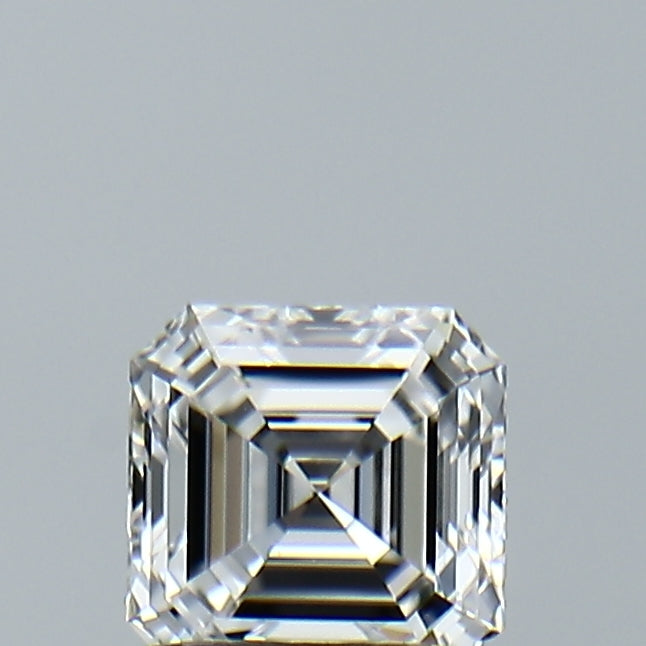 Lab-Grown 1.00 Carat Asscher Cut Diamond color E Clarity VVS1, precious stones, engagement diamonds