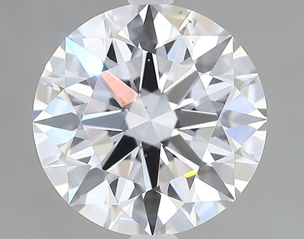 Lab-Grown 2.63 Carat Round Brilliant Diamond color D Clarity VS2, precious stones, engagement diamonds