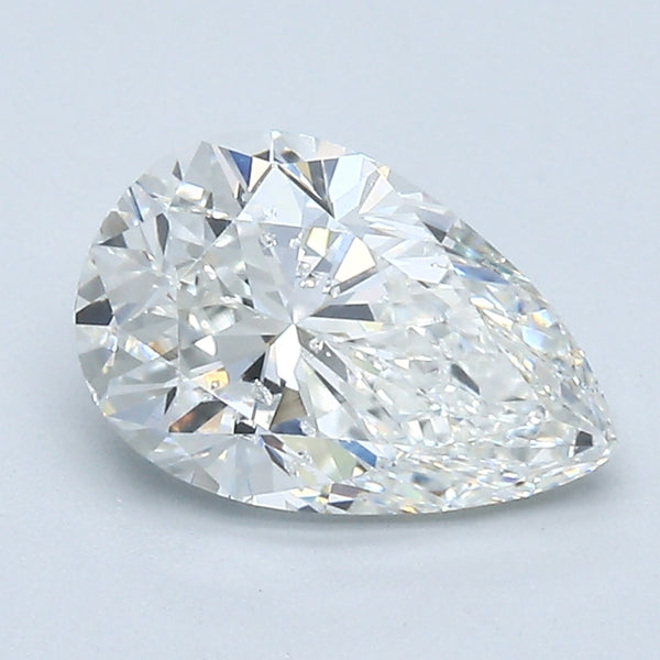 1.52 Carat Pear Shape Natural Mined Diamond G Color SI2 Clarity With GIA Certificate, natural diamonds, precious stones, engagement diamonds