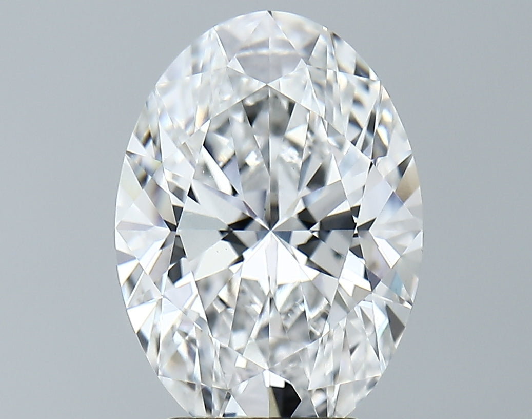 Lab-Grown 4.03 Carat Oval Shape Diamond color E Clarity VVS2 With GIA Certificate, precious stones, engagement diamonds