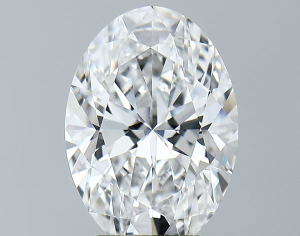 Lab-Grown 4.03 Carat Oval Shape Diamond color E Clarity VVS2 With GIA Certificate, precious stones, engagement diamonds