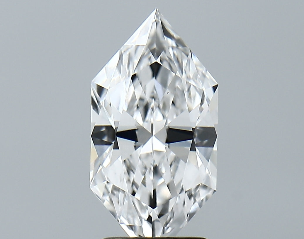 Lab-Grown 2.05 Carat Antique Marquise Shape Diamond color D Clarity VS1, precious stones, engagement diamonds