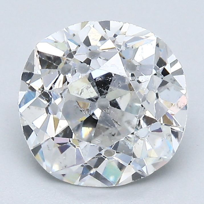 2.34 Carat Old European Cut Natural Mined Diamond F Color I1 Clarity With GIA Certificate, natural diamonds, precious stones, engagement diamonds