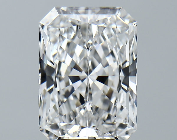 Lab-Grown 5.26 Carat Radiant Cut Diamond color E Clarity VVS2 With GIA Certificate, precious stones, engagement diamonds