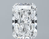 Lab-Grown 1.85 Carat Radiant Cut Diamond color D Clarity VS1 With GIA Certificate, precious stones, engagement diamonds