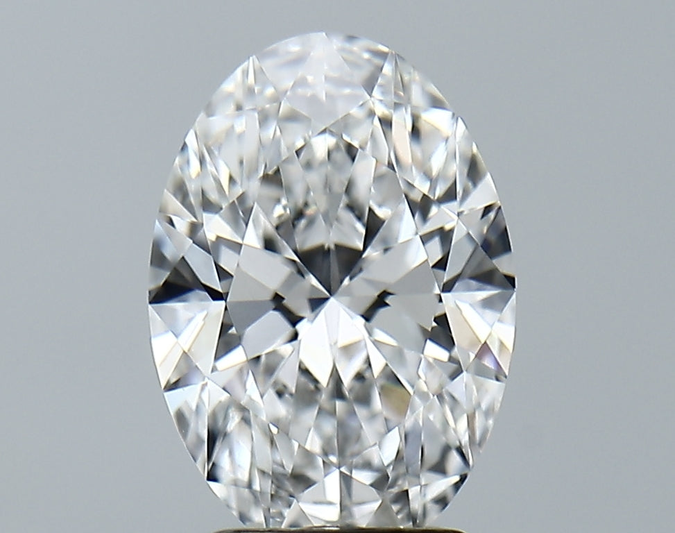 Lab-Grown 2.72 Carat Oval Shape Diamond color E Clarity VVS2 With GIA Certificate, precious stones, engagement diamonds