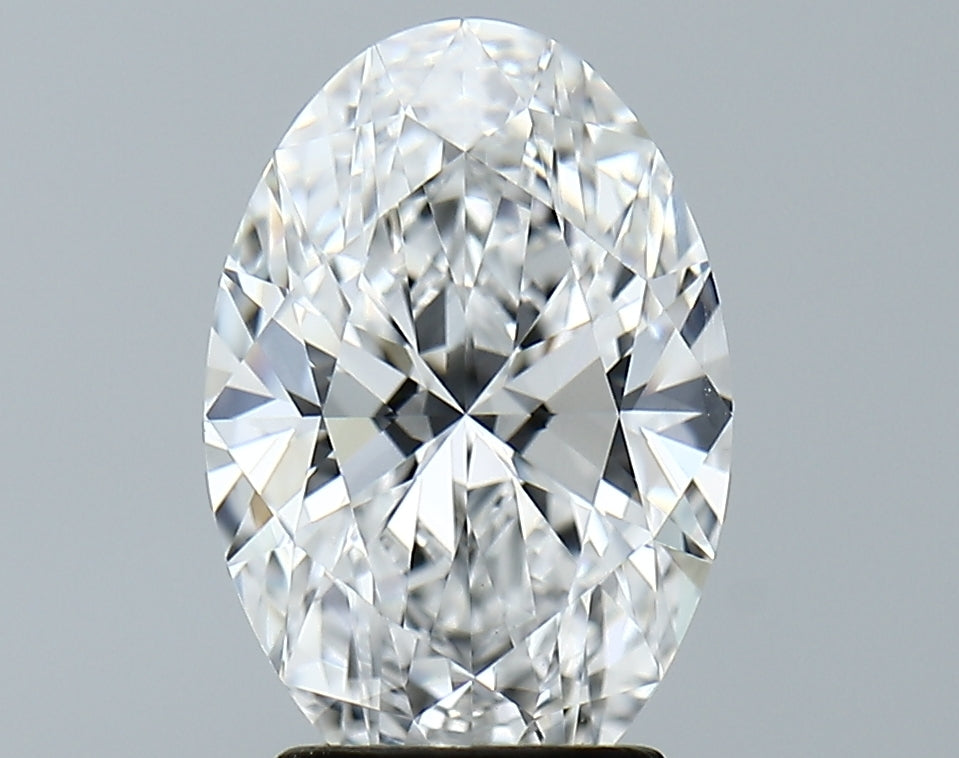 Lab-Grown 2.79 Carat Oval Shape Diamond color D Clarity VVS2 With GIA Certificate, precious stones, engagement diamonds
