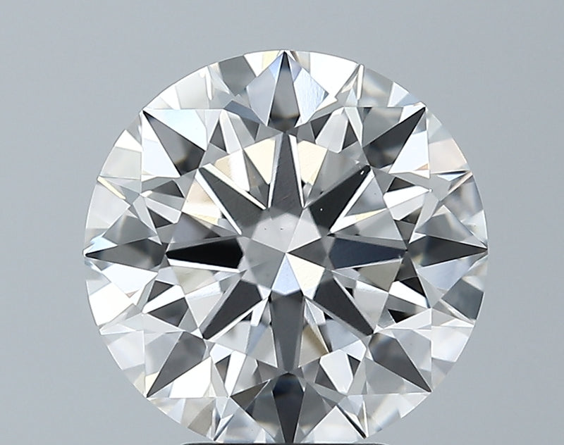 Lab-Grown 4.01 Carat Round Brilliant Diamond color E Clarity VS1 With GIA Certificate, precious stones, engagement diamonds