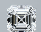 Lab-Grown 1.78 Carat Asscher Cut Diamond color E Clarity VVS2 With GIA Certificate, precious stones, engagement diamonds