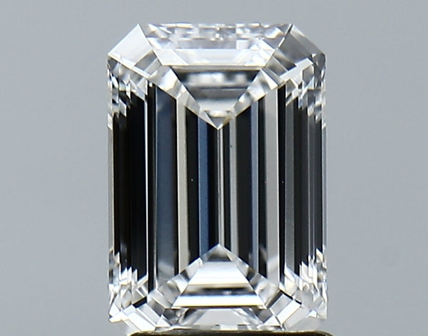 Lab-Grown 1.82 Carat Emerald Cut Diamond color E Clarity VVS2 With GIA Certificate, precious stones, engagement diamonds