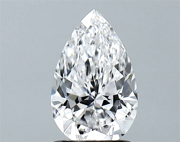 Lab-Grown 1.05 Carat Pear Shape Diamond color E Clarity VVS1 With GIA Certificate, precious stones, engagement diamonds
