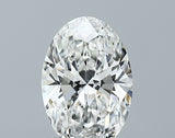 Lab-Grown 1.57 Carat Oval Shape Diamond color F Clarity VVS2, precious stones, engagement diamonds