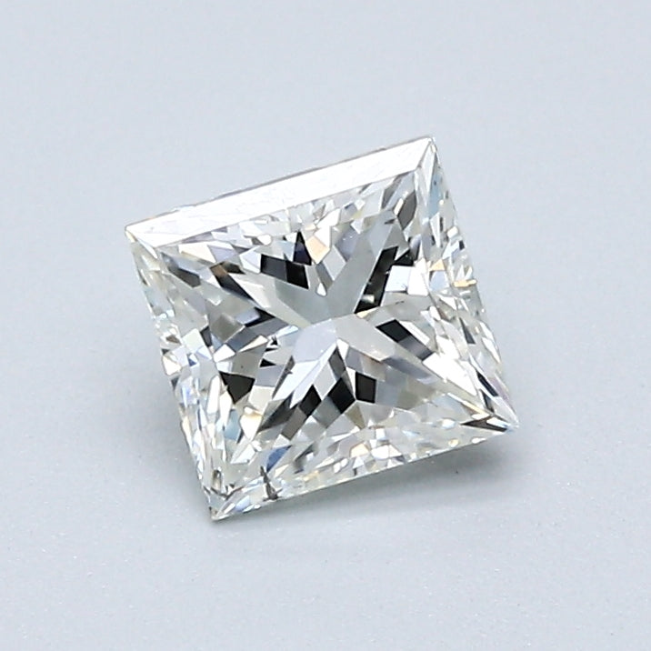 0.71 Carat Princess Cut Natural Mined Diamond I Color SI1 Clarity With GIA Certificate, natural diamonds, precious stones, engagement diamonds