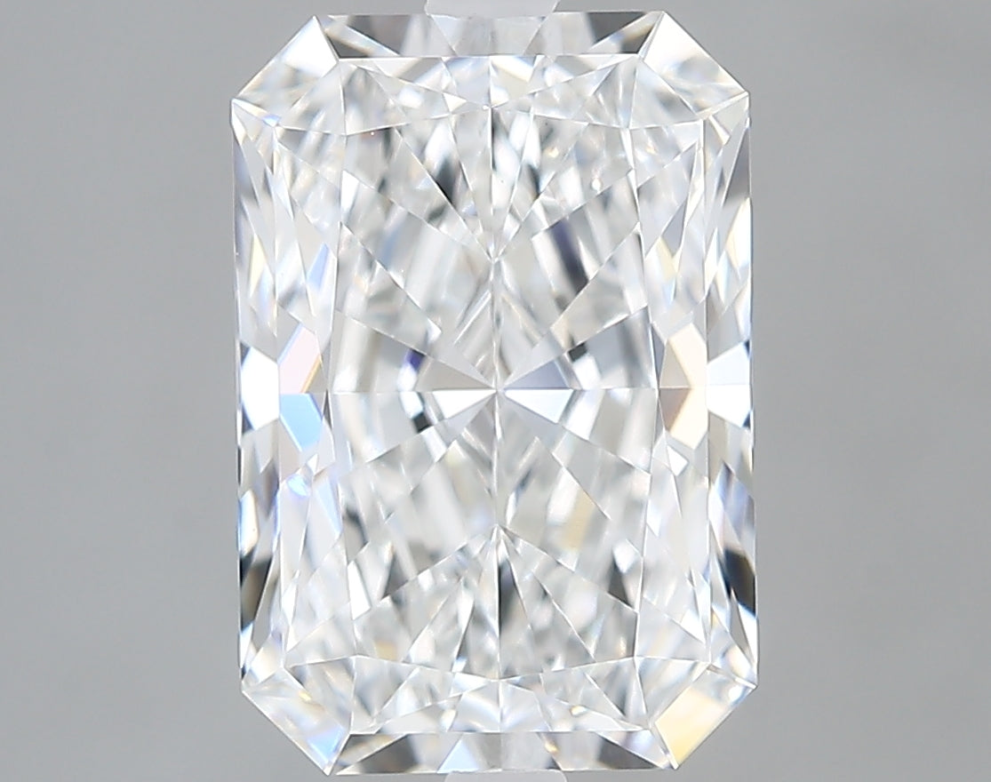 Lab-Grown 3.31 Carat Radiant Cut Diamond color D Clarity VVS2, precious stones, engagement diamonds